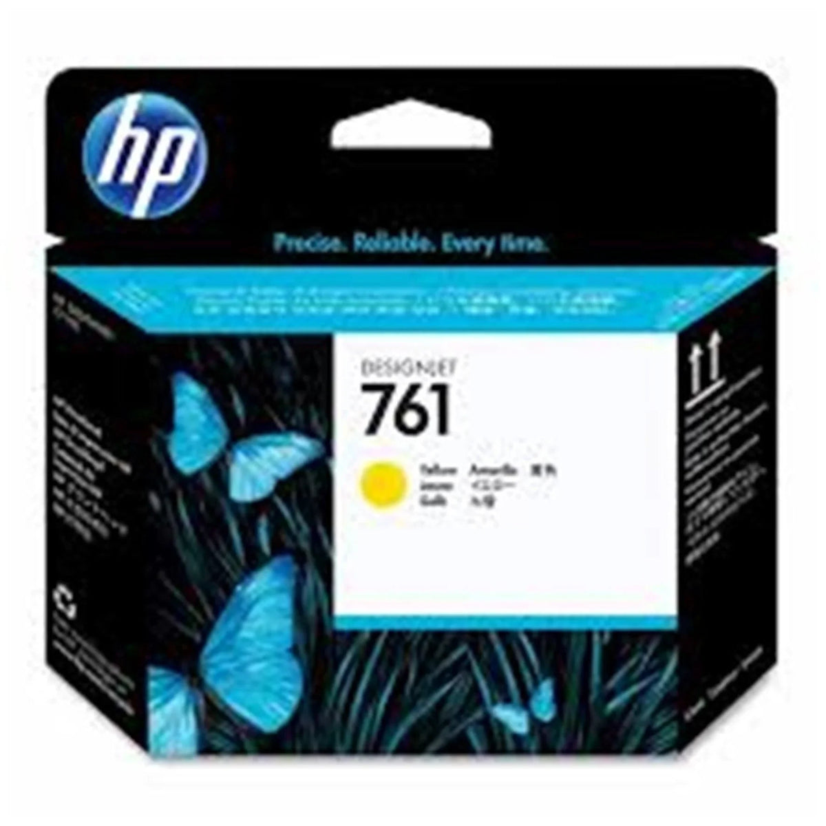Cabeça de Impressão HP 761 Amarelo PLUK - CH645A - Mega Market