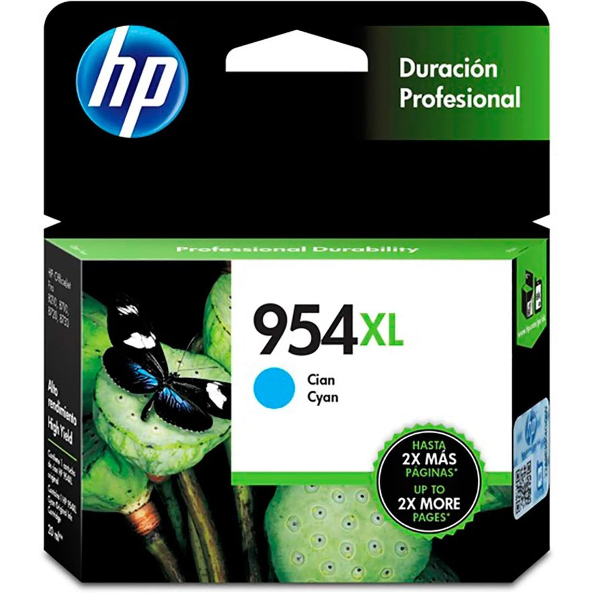 Cartucho de Tinta HP 954XL Ciano L0S62AB - L0S62AB - Mega Market