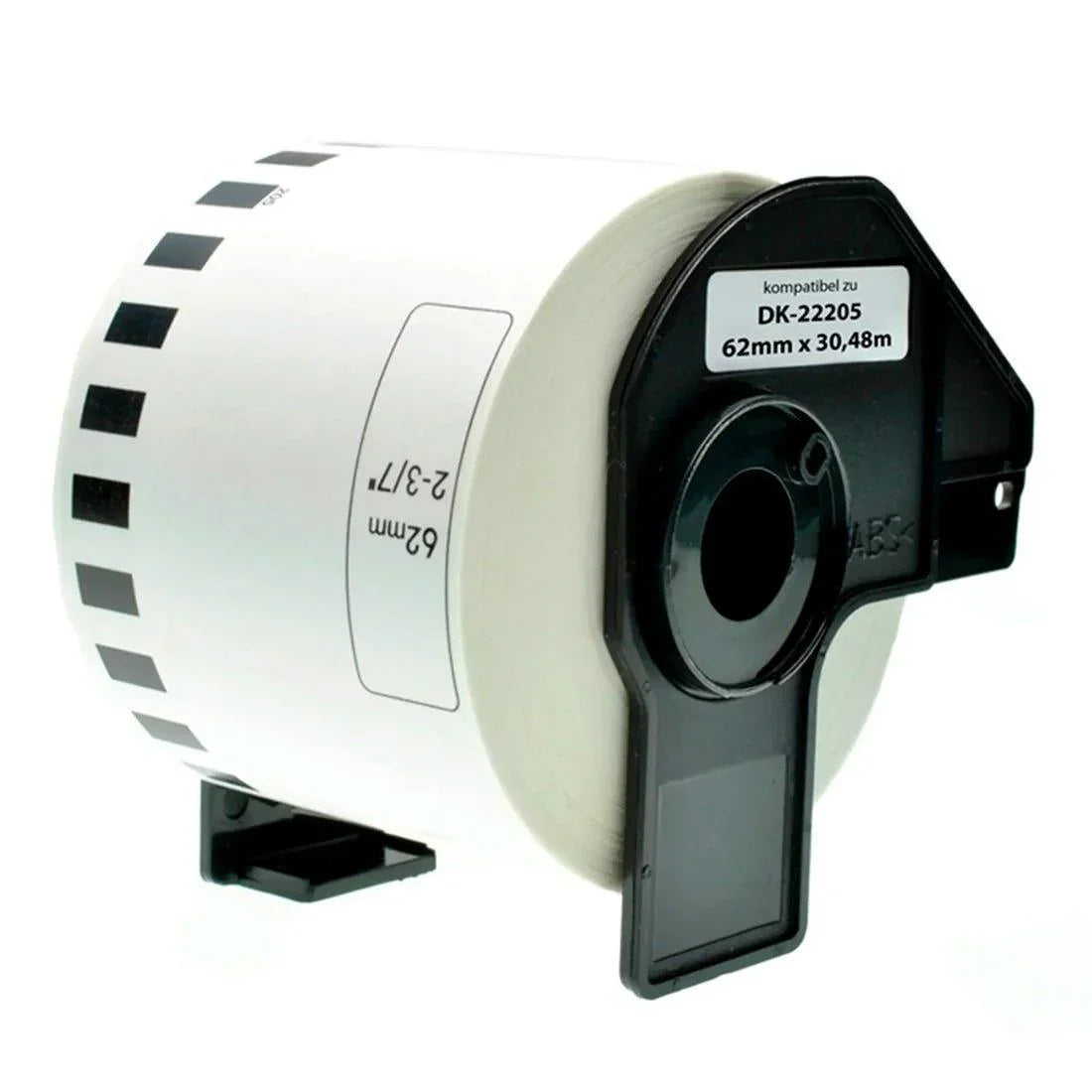 Etiqueta Brother Branca 62mm x 30,48m - DK2205 - Mega Market