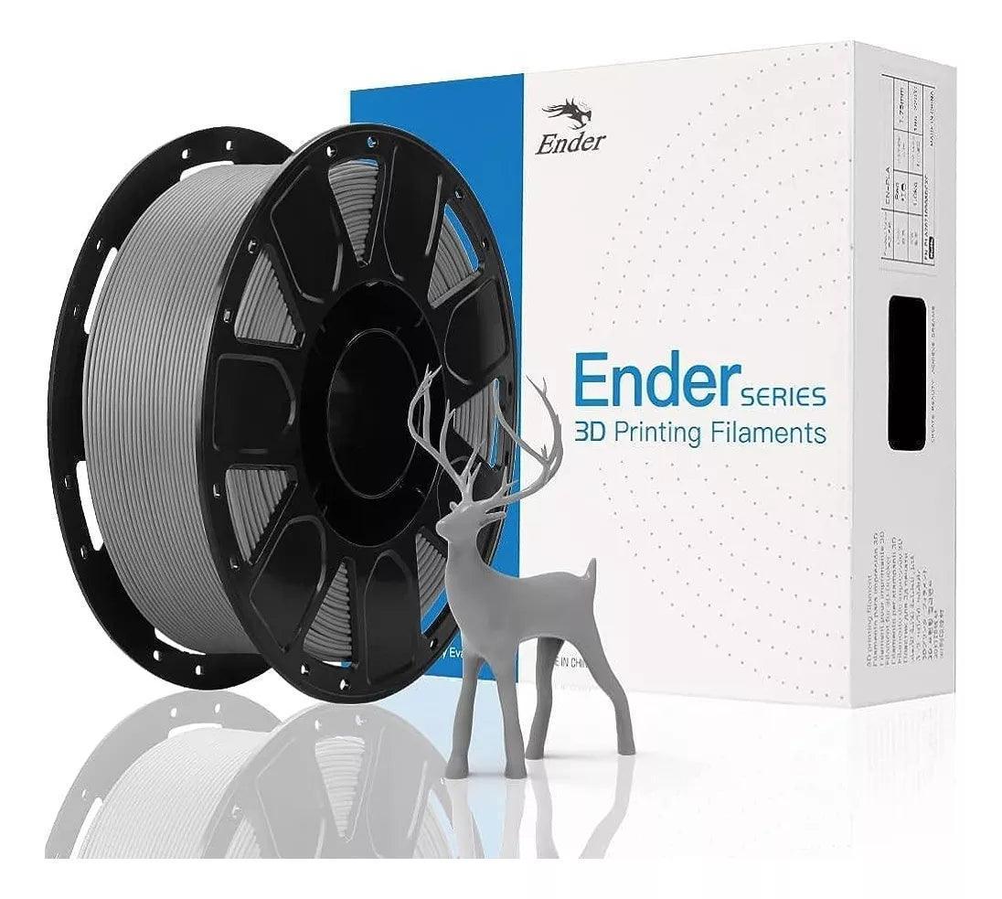 Filamento 3D Creality PLA 1,75mm Grey - 3301010123 - Mega Market