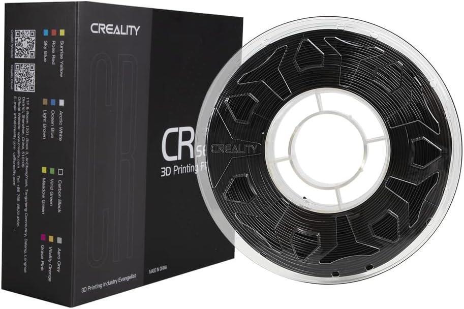 Filamento 3D Creality PLA 1,75mm Preto - 3301010122 - Mega Market