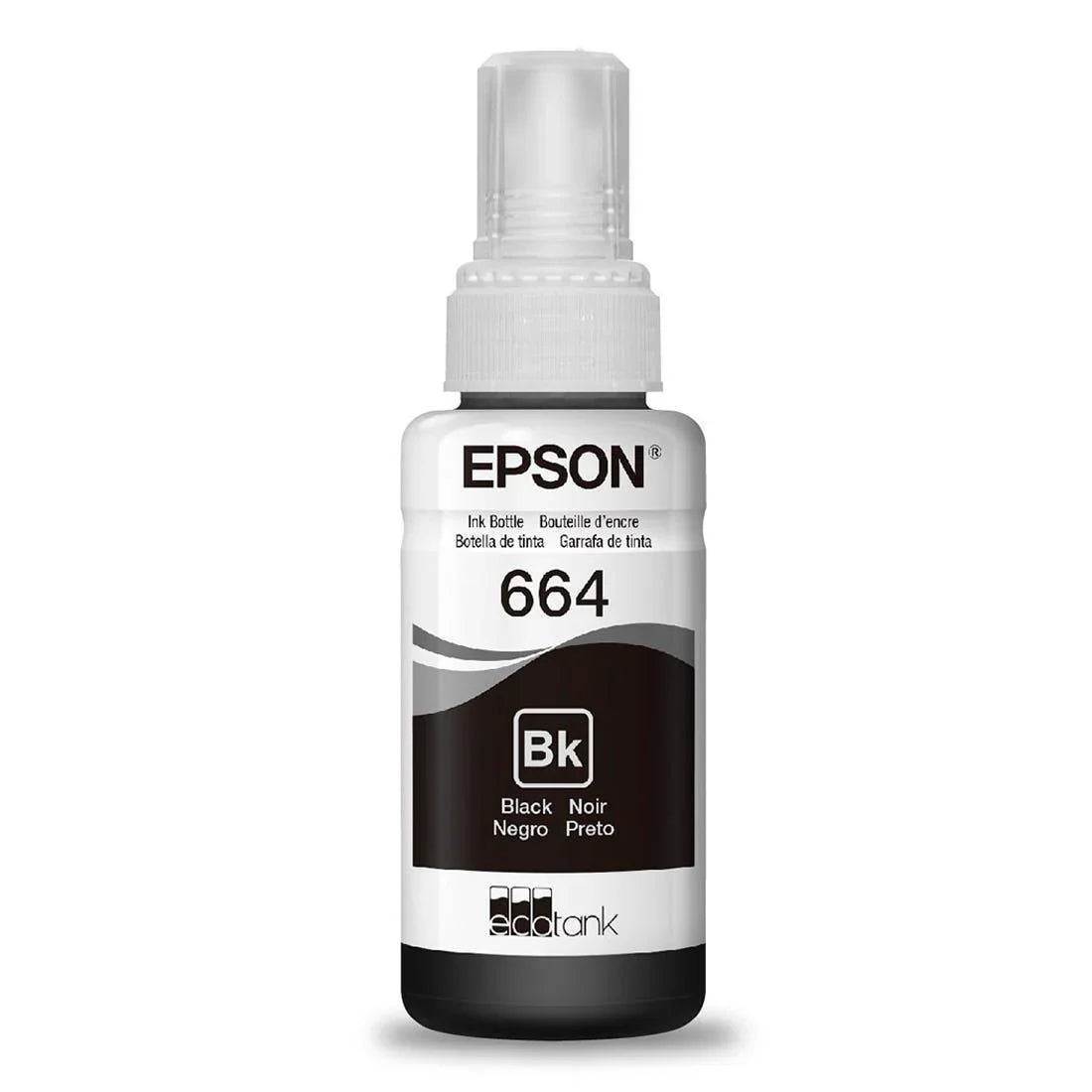 Garrafa de Tinta Epson Refil Preto - T664120-AL - Mega Market