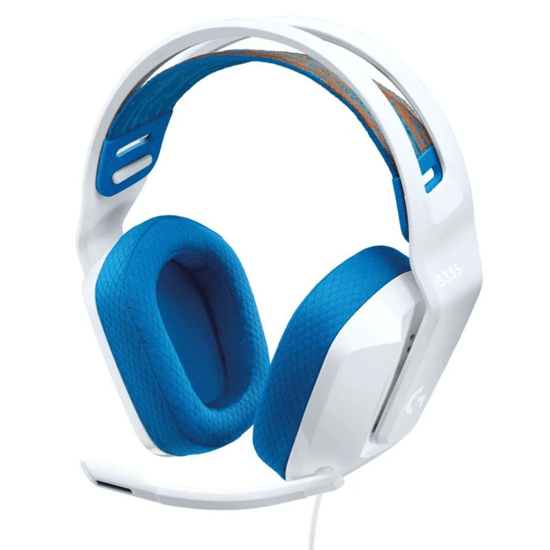 Headset Gamer Logitech G335 Branco estéreo USB 981-001017-V - Mega Market