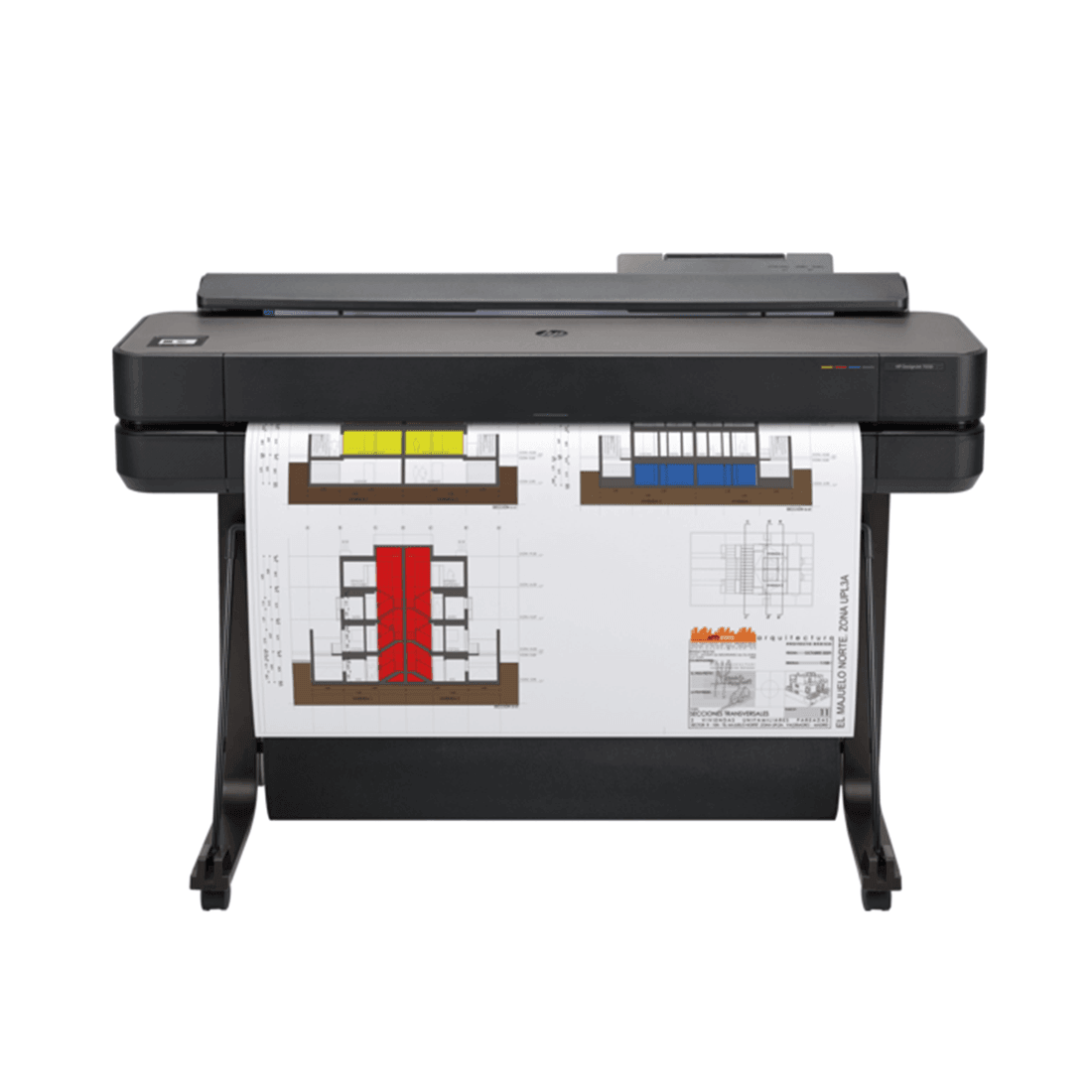 Impressora Plotter HP DesignJet T650 36" 5HB10A#B1K - Mega Market