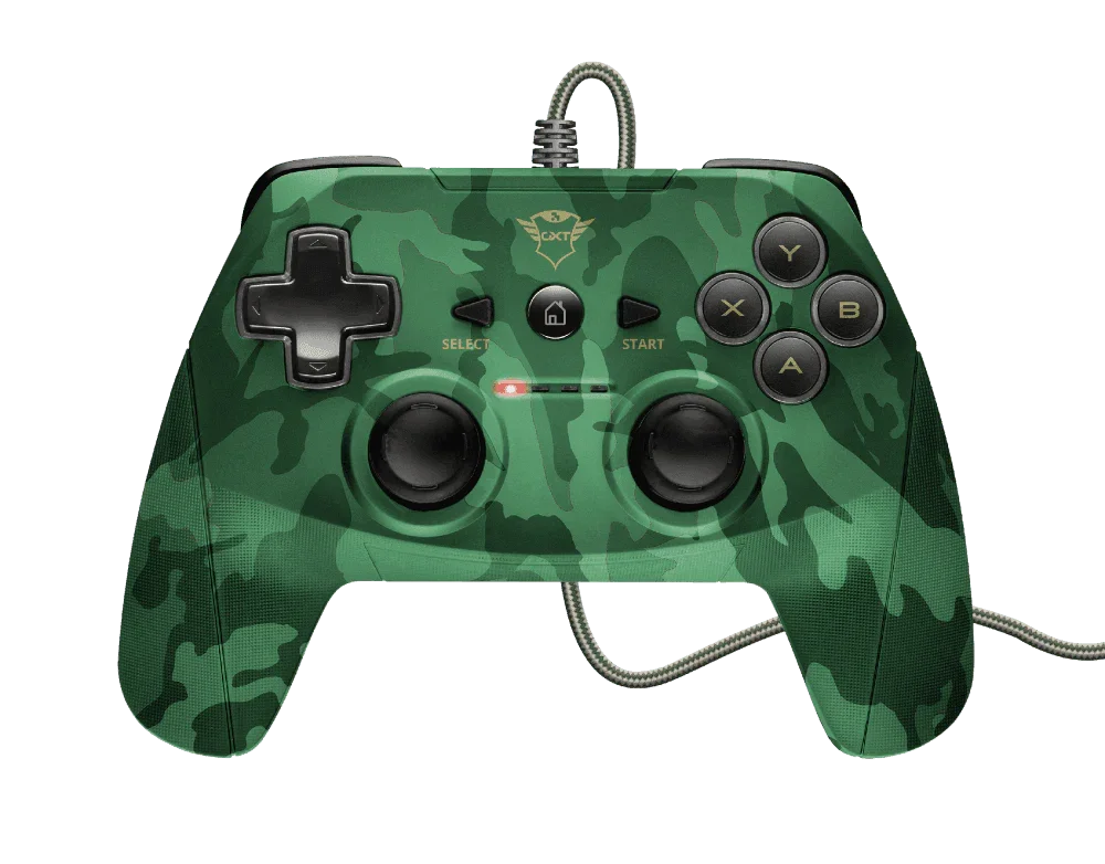 Joystick Gamer Trust XT 540 PC e PS3 Camuflado 23291i - Mega Market