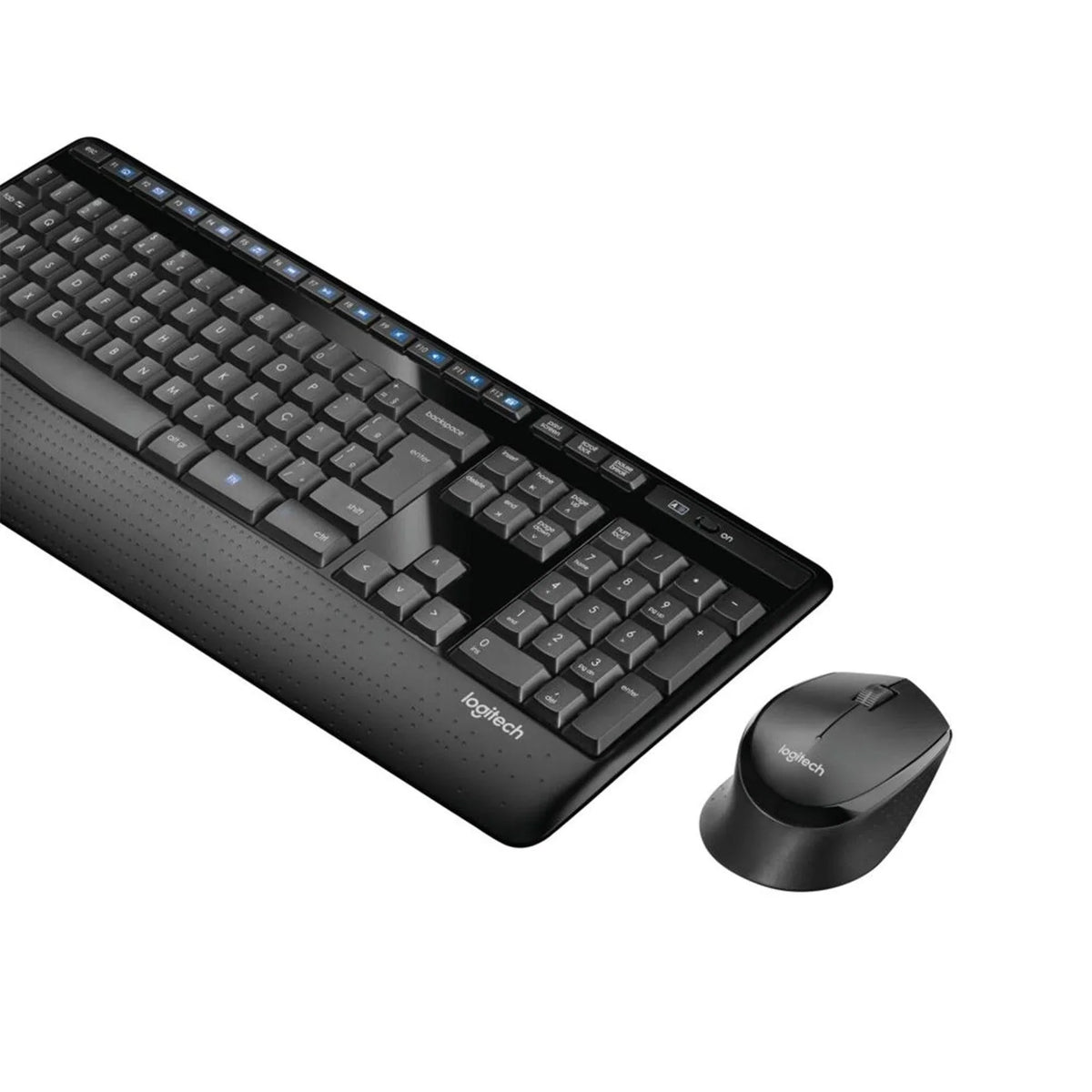 Kit Teclado e Mouse Logitech MK345 Preto sem fio - 920-007821-V - Mega Market
