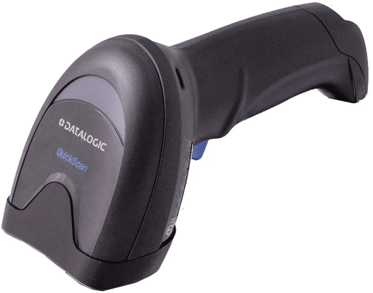 Leitor de Código Datalogic QuickScan QBT2500 2D sem fio - QBT2500-BK-BTK1 - Mega Market