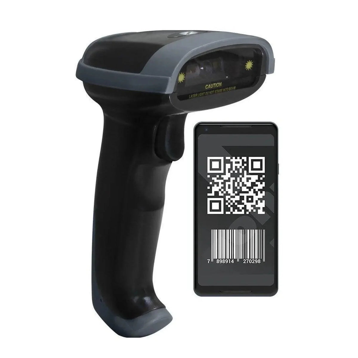 Leitor Nonus QR302D 2D e 1D 12224 - Mega Market