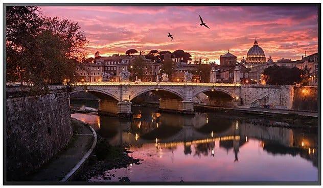 Monitor Profissional Samsung 4K 43" QB43B LH43QBBEBGCXZD - Mega Market