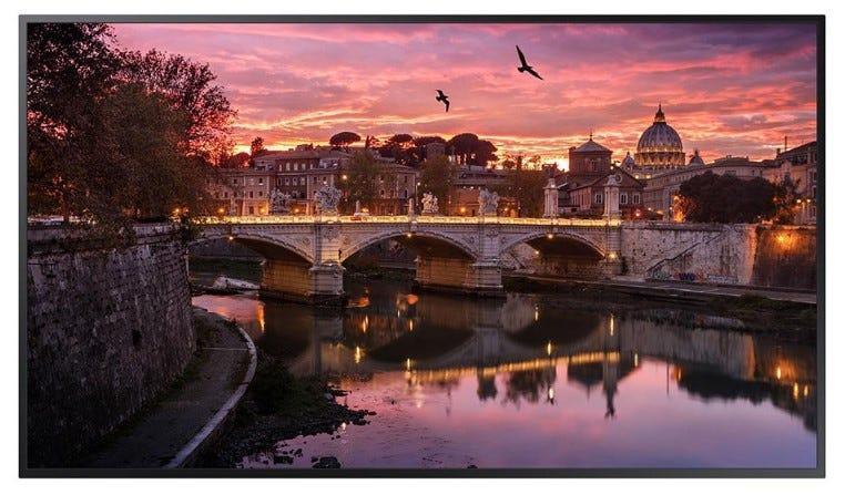 Monitor Profissional Samsung 4K 85" QB85R LH85QBRBBGCXZA - Mega Market