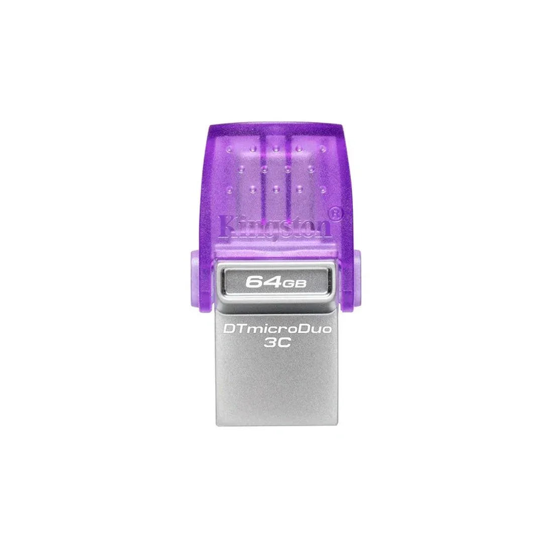 Pen Drive Kingston 64GB MicroDuo USB C e A - DTDUO3CG3/64GBi - Mega Market