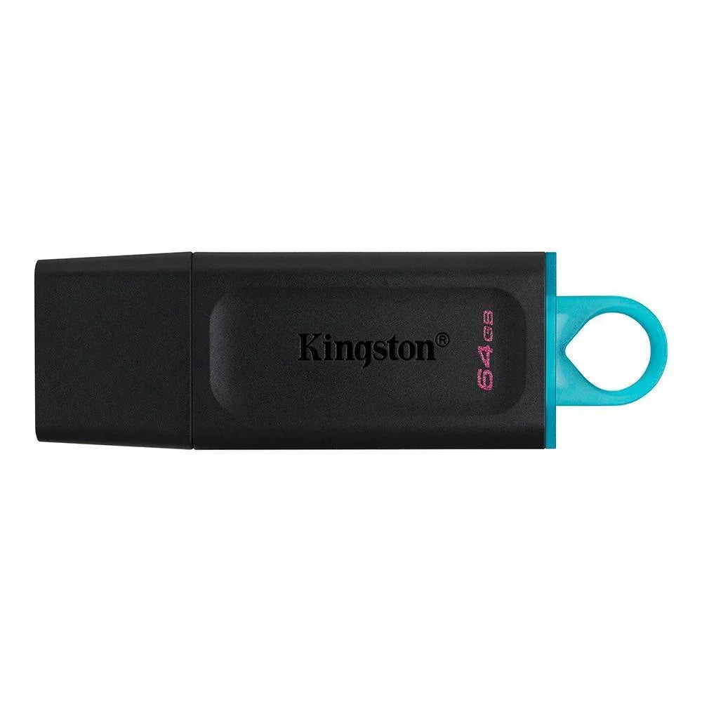 Pendrive Kingston DataTraveler Exodia 64GB Preto e Azul - DTX/64GB - Mega Market