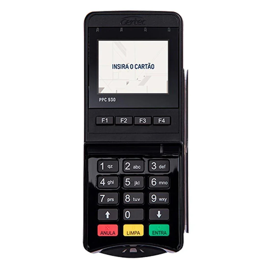 Pin Pad Gertec PPC930 Preto USB 70200031 - Mega Market