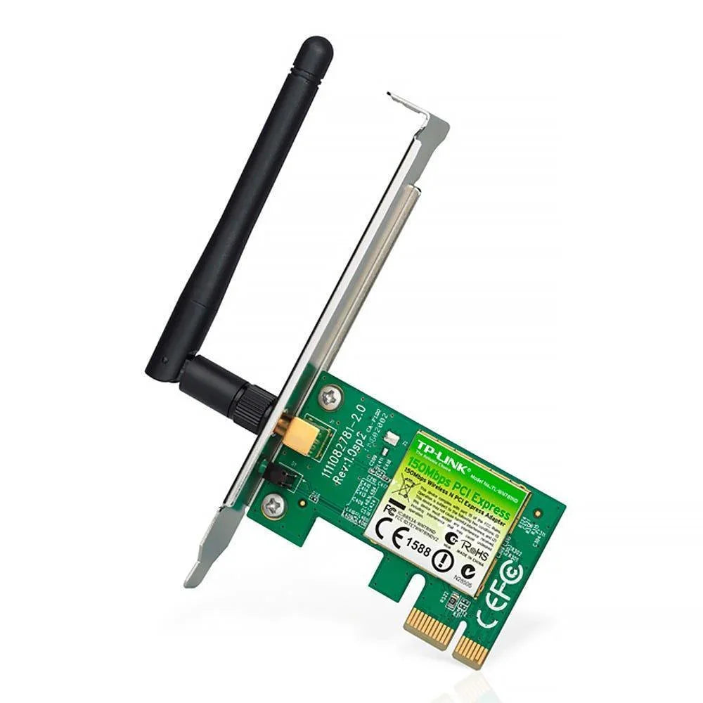 Placa de Rede TP-LINK 150Mbps PCI Express Wireless - TL-WN781ND - Mega Market