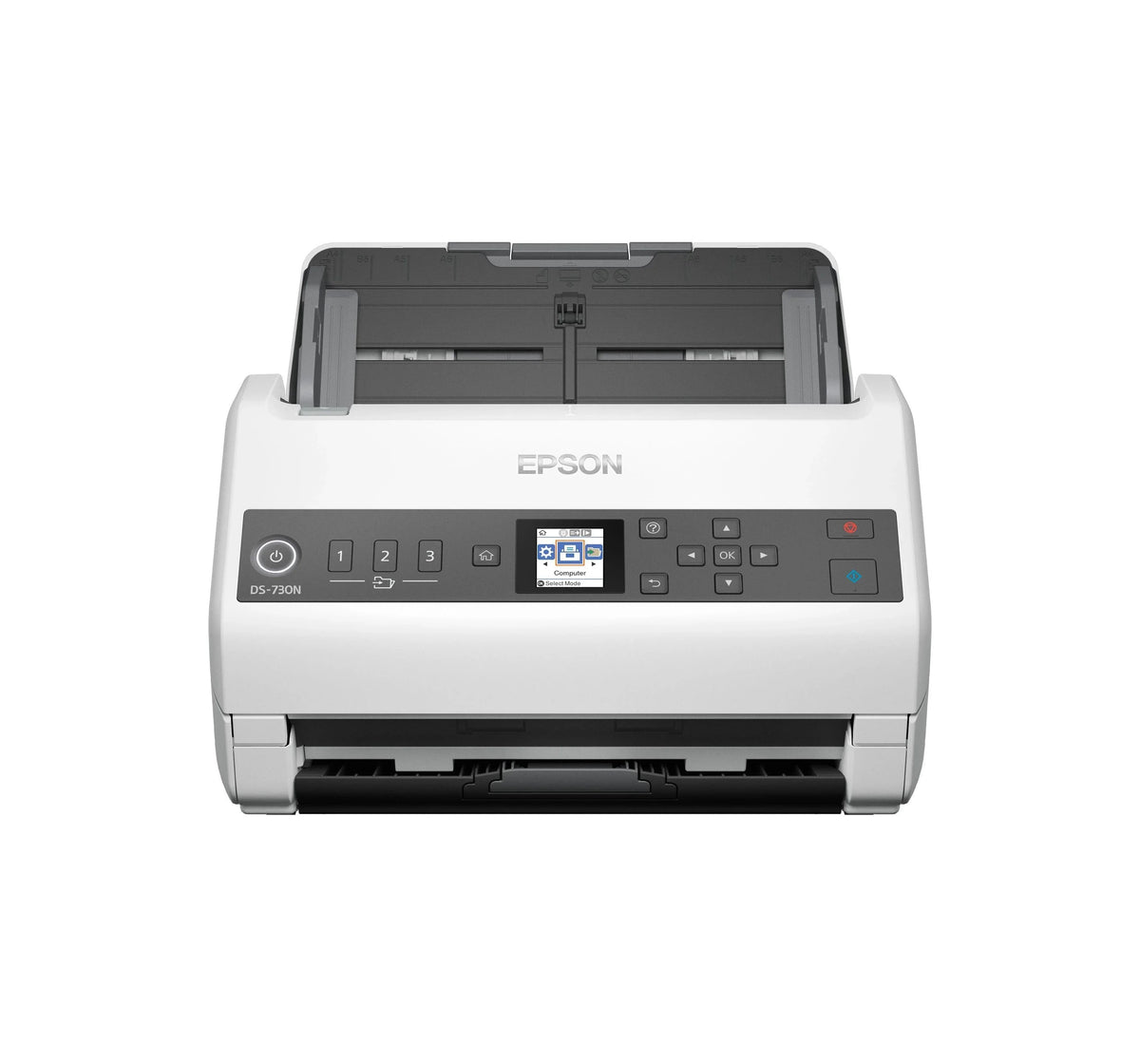 Scanner Epson WorkForce DS-730N 40ppm USB/Ether B11B259201 - Mega Market