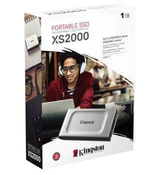 SSD Externo Kingston Portátil 1TB USB 3.2 - SXS20001000G - Mega Market
