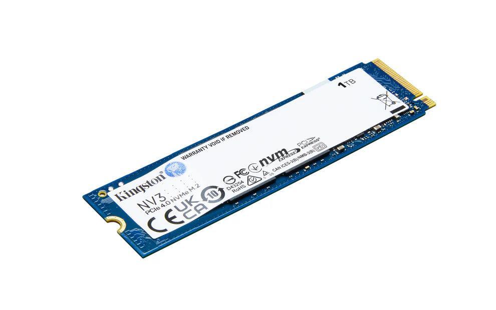 SSD Kingston NV3 1TB M.2 2280 PCIe NVMe - SNV3S/1000G - Mega Market