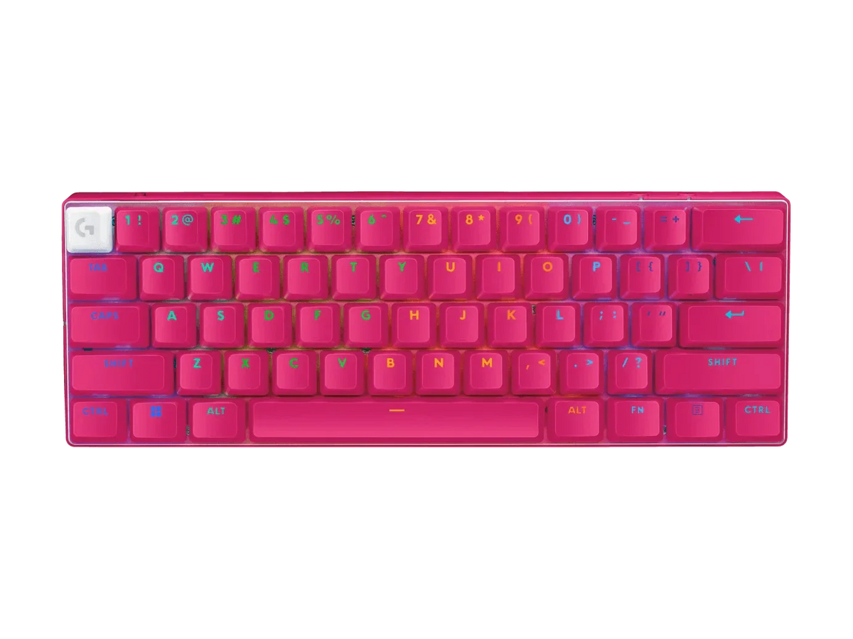 Teclado Logitech G Mecânico PRO X 60 Mgnta US 920-011940 - 9 - Mega Market