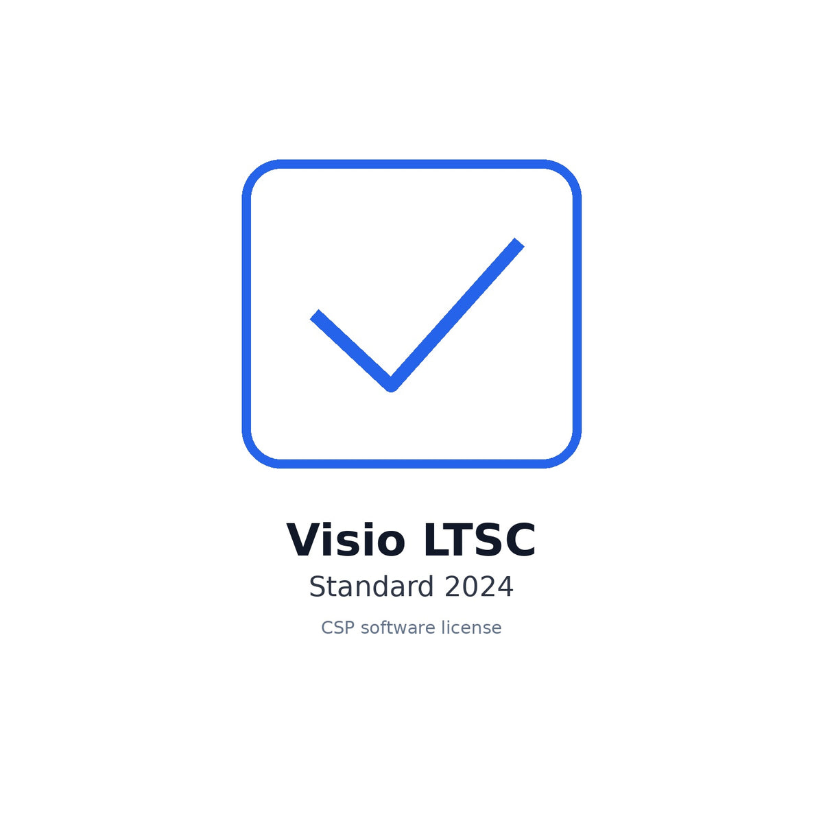 Visio LTSC Standard 2024 CSP DG7GMGF0PN42-002 - SKU DG7GMGF0PN42-002