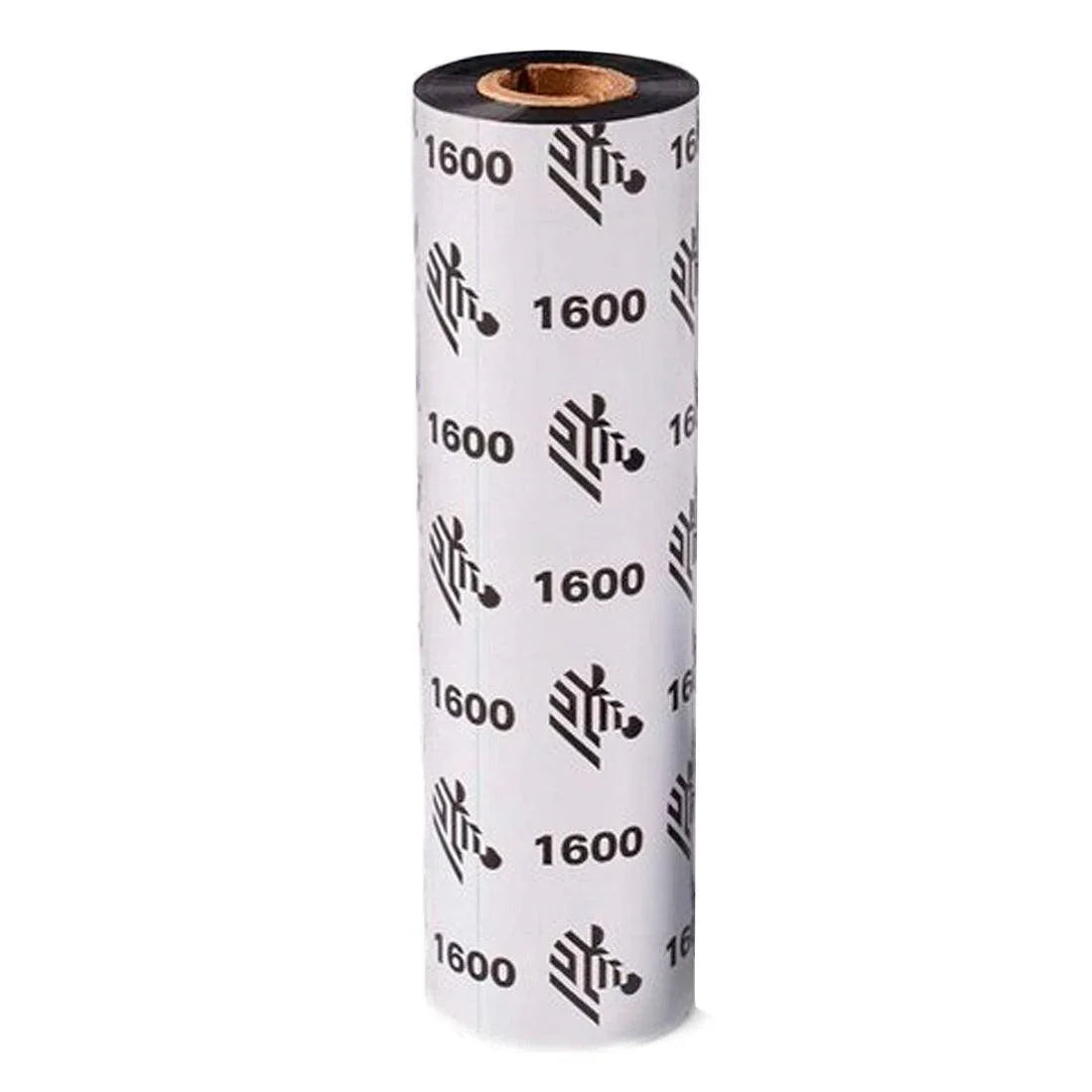 Ribbon Zebra Cera 110mmx74m Tubete1/2" 12,7mm BR01600GS11007 - Mega Market