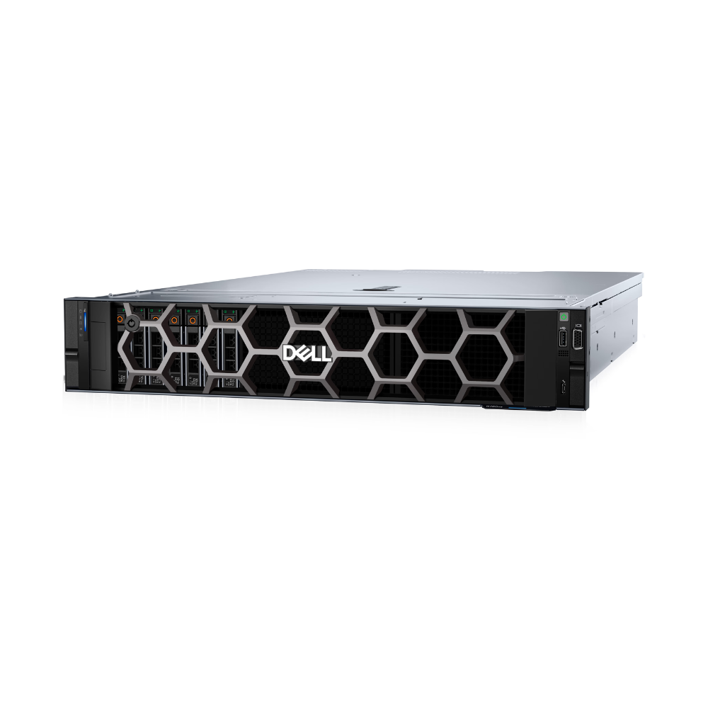 Servidor Dell PowerEdge R760XS Intel Xeon Silver 4509Y 8C 32GB 2TB HD iDRAC9 Enterprise - 210-BHTJ-012F