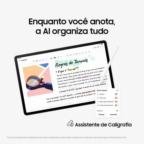 Tablet Samsung S10 FE Enterprise Edition 5G 8GB 128GB 10.9" S Pen - SM-X526BZADL05