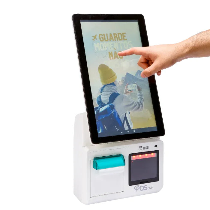 Totem Autoatendimento Postech 15,6" - POS-K156-3W-EDP