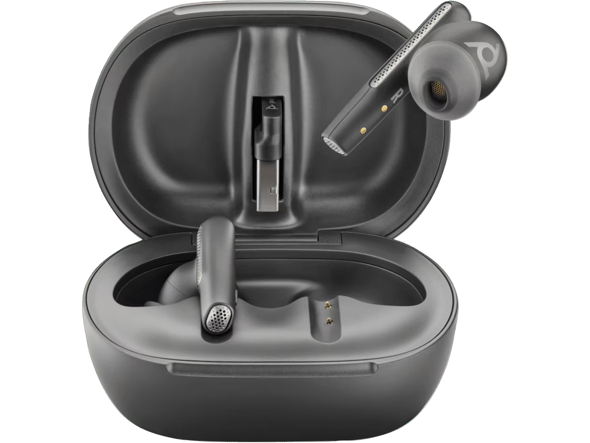 Fone de Ouvido HP Poly Free60 Preto Estojo USB-C - 7Y8H0AA