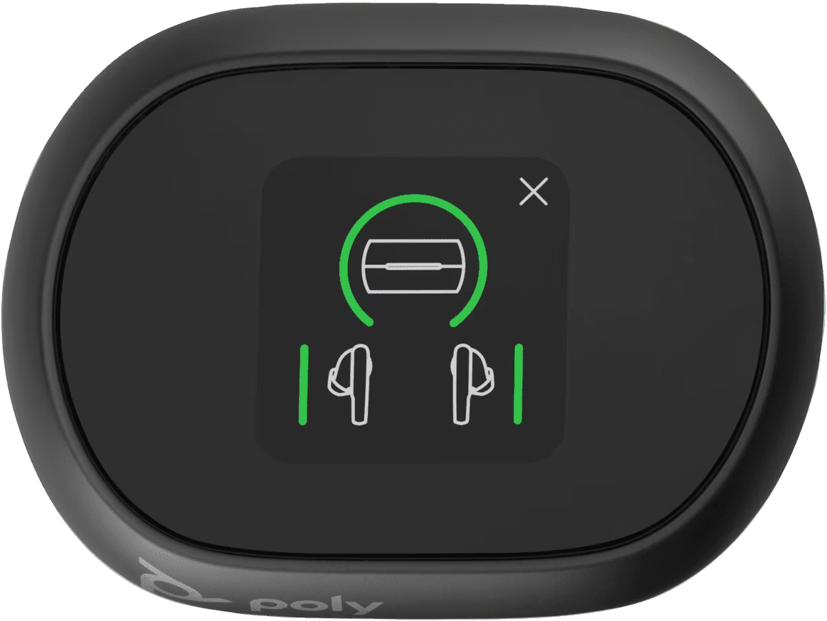 Fone de Ouvido HP Poly Free60 Preto Estojo USB-C - 7Y8H0AA