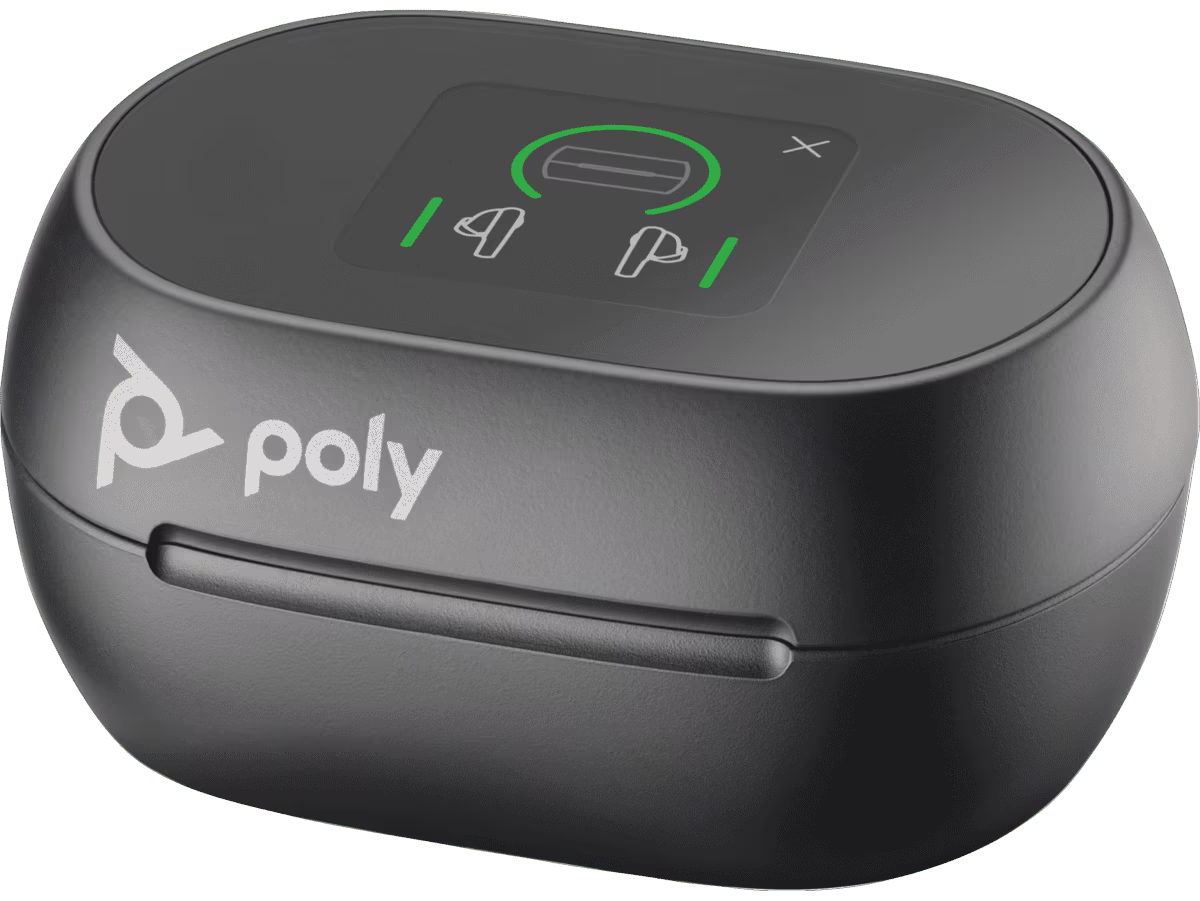 Fone de Ouvido HP Poly Free60 Preto Estojo USB-C - 7Y8H0AA