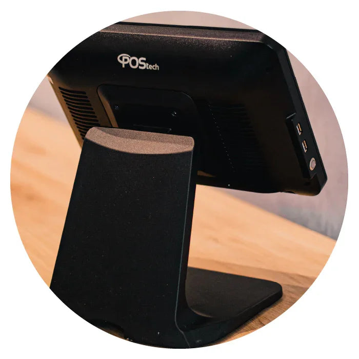 All in One Postech Enterprise 12" Intel Alder Lake-N Série N97 128GB SSD Windows 10 IOT - POS1253W