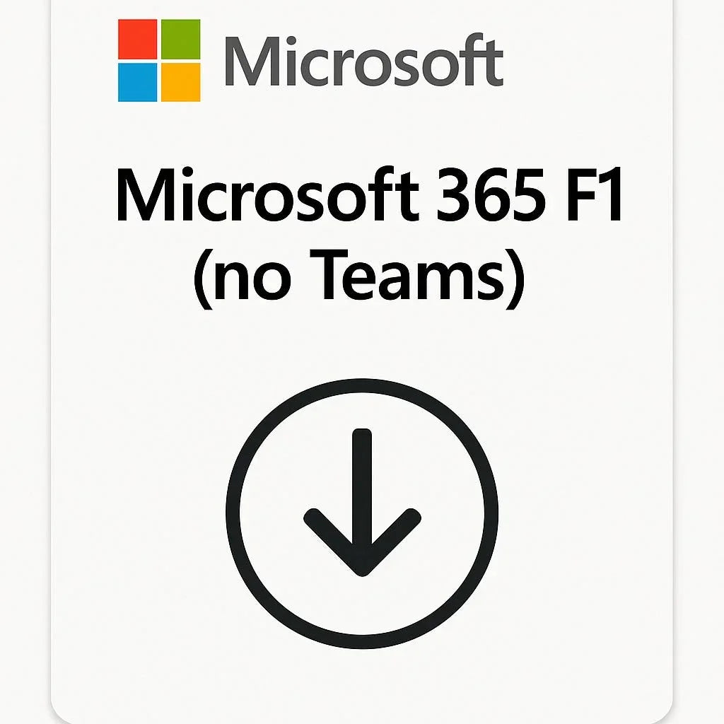 Microsoft 365 F1 (No Teams) CFQ7TTC0MBMD-02 CSP