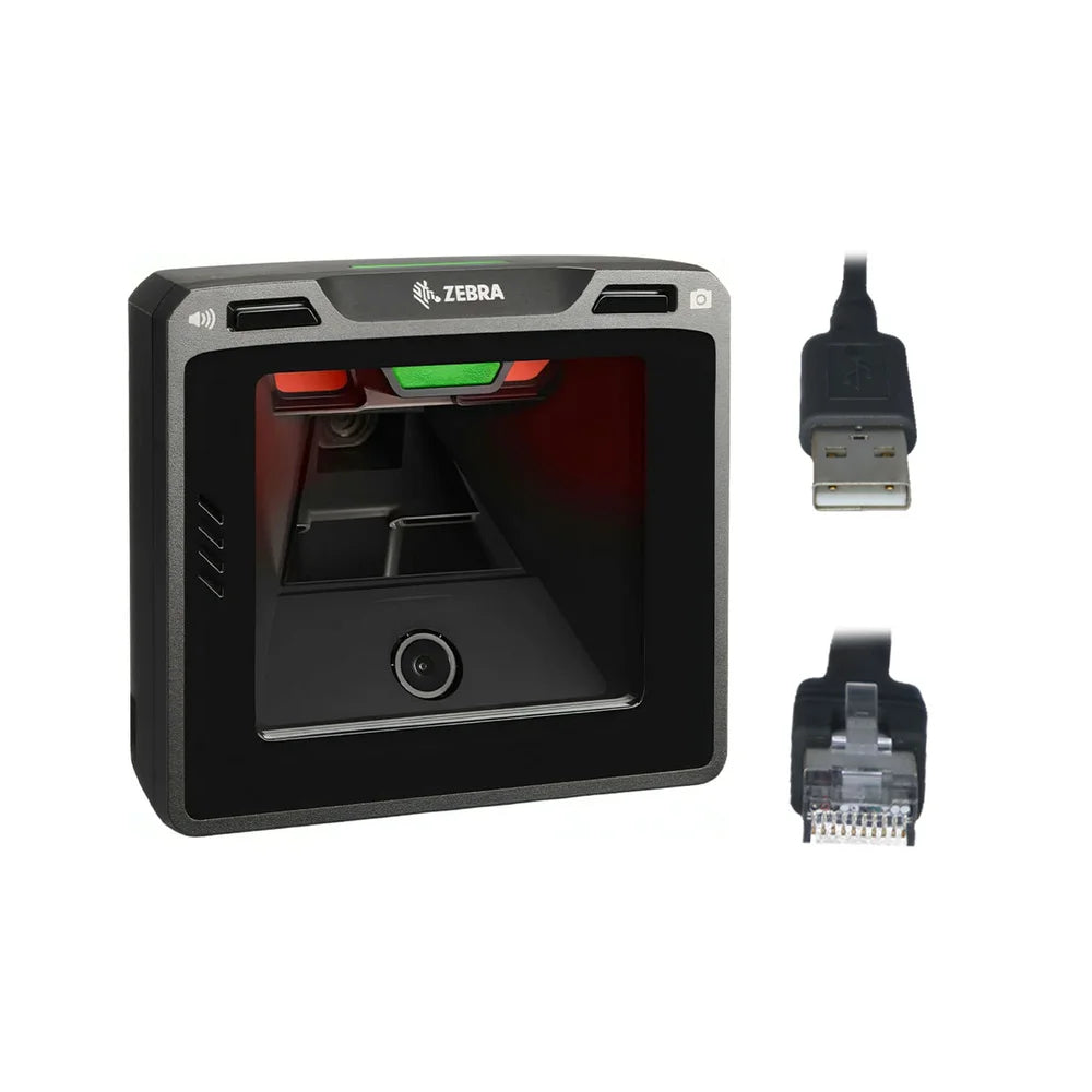 Leitor de Código de Barras Zebra Fixo com Cabo - SP7201-SV4U2100AZW