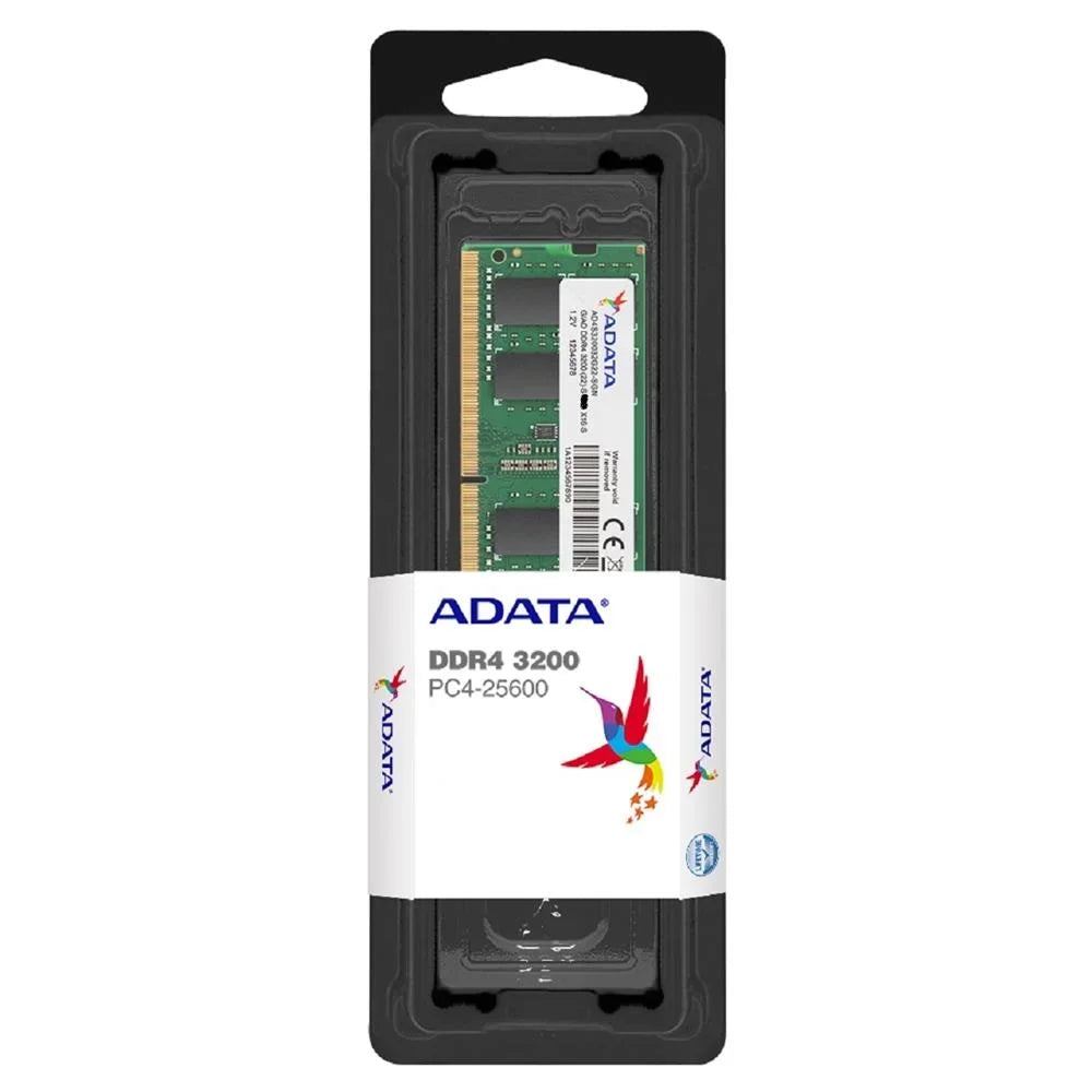 Memória Adata para Notebook 8GB 3200MHz DDR4 CL22 - AD4S32008G22-SGN