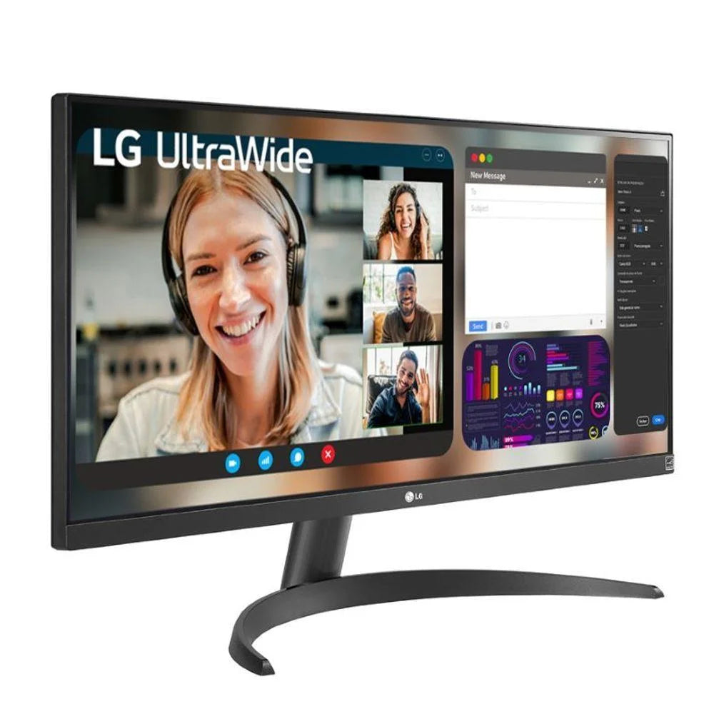 Monitor LG 29" FHD IPS UltraWide 100Hz 1ms 29WQ500B-B.AWZM