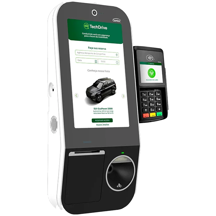 Totem Autoatendimento Gertec Smart Kiosk SK210 4GB 32GB - 40001344