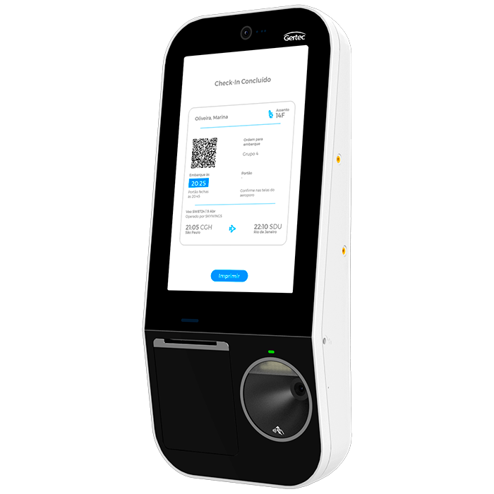 Terminal Autoatendimento Gertec Smart SK210 NFC GMS 10" 4GB 32GB Android 13 - 40001409