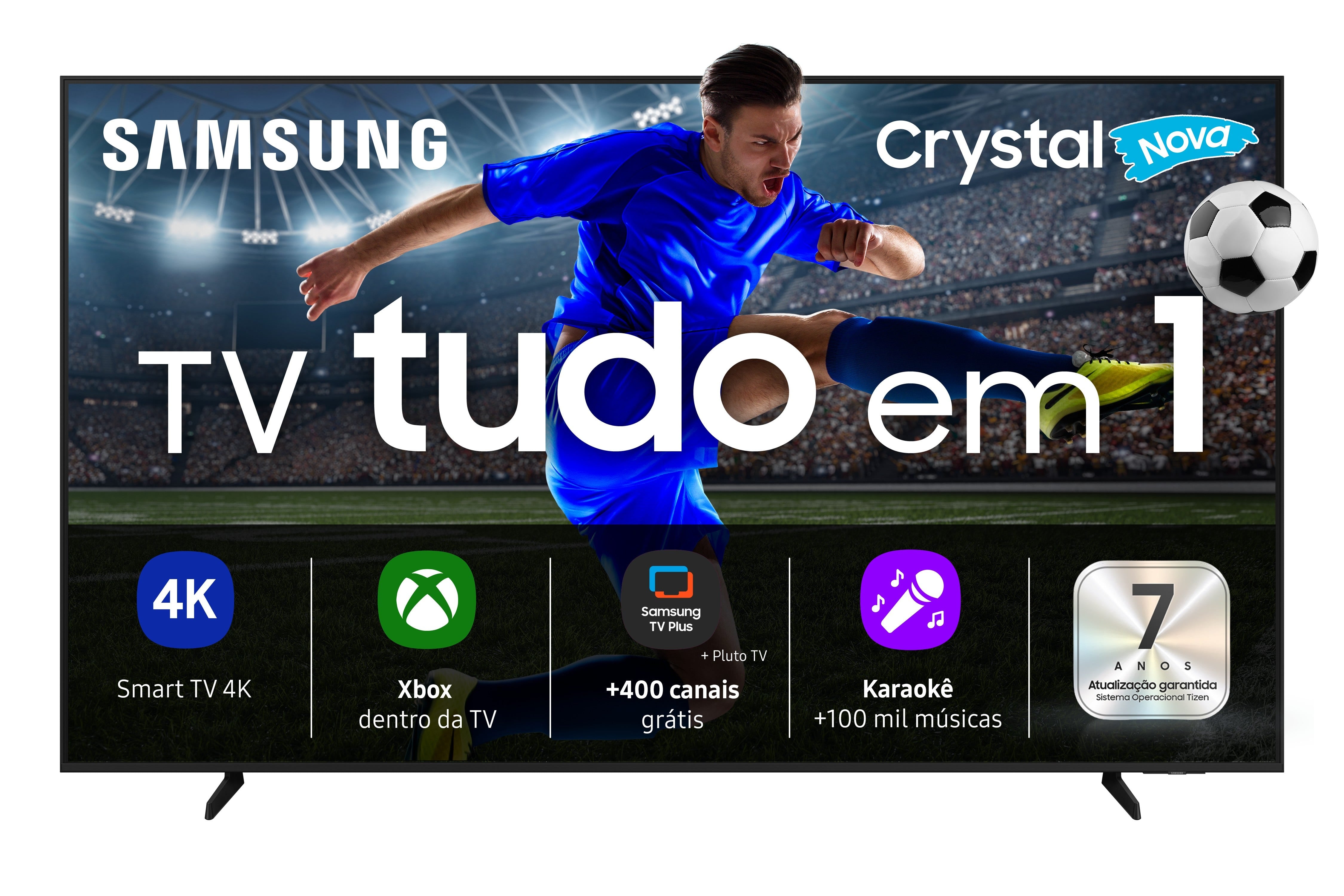 Smart TV Samsung Crystal 43" 4K - UN43U8600FGXZD
