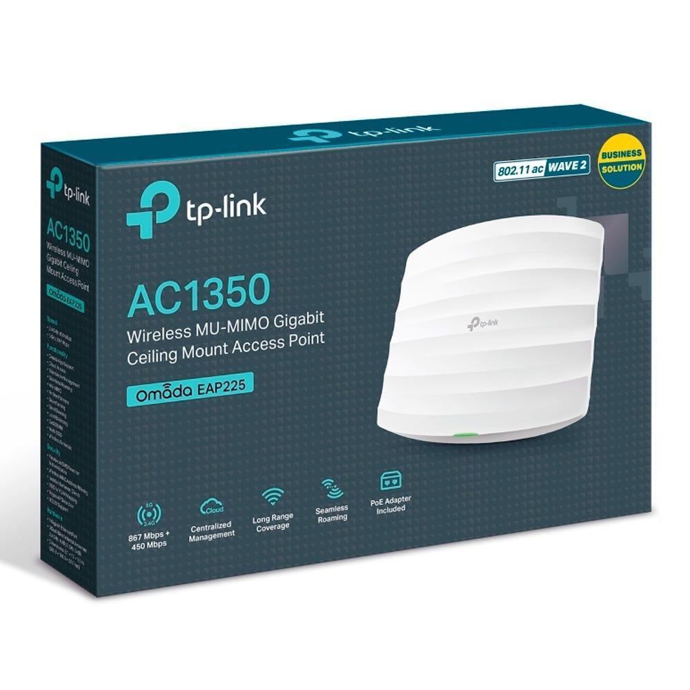 Access Point TP-LINK Wireless Gigabit AC1350 - EAP225 - Mega Market
