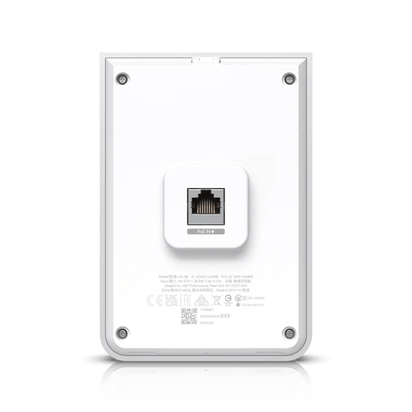 Access Point Ubiquiti Uni-Fi 6 In-Wall sem Fonte - U6-IW I - Mega Market
