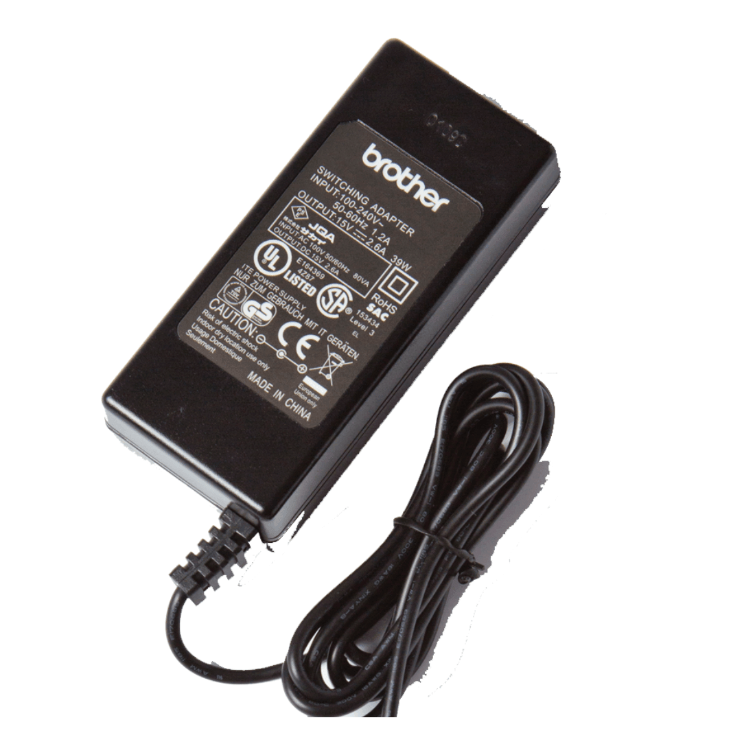 Adaptador Brother CA para PocketJet 3, 6 e 7 PA-AD-600A - Mega Market