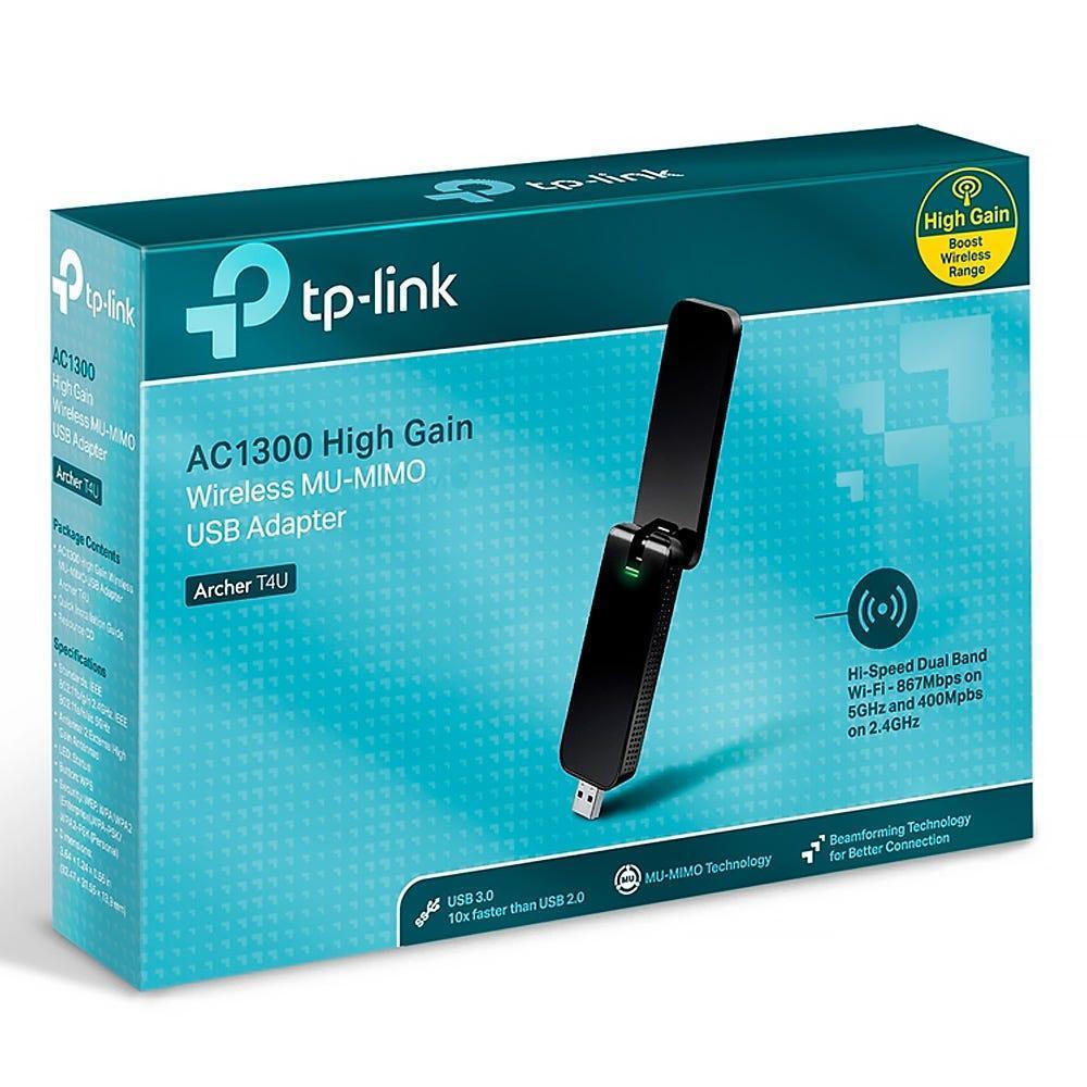 Adaptador USB, Adaptador USB TP-LINK, Adaptador AC1300 Tp-link, Adaptador Archer T4U - Mega Market