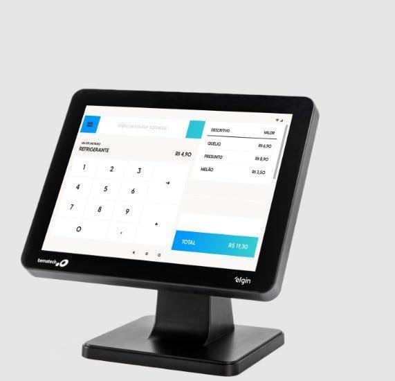 AIO Bematech SB1015 J4125 8GB SSD 120GB W10IOT 46SB29400003 - Mega Market