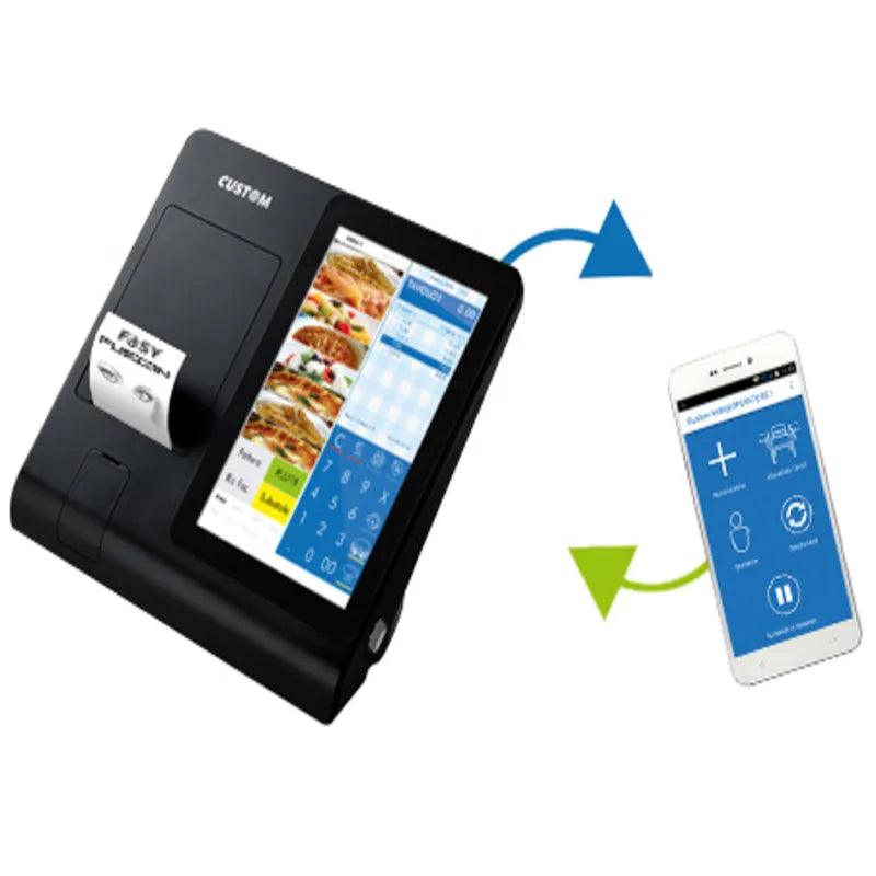 All In One Custom Fusion Android 10.1 2TPCAP com Impressora Ethernet e USB - 921LD020900733 - Mega Market