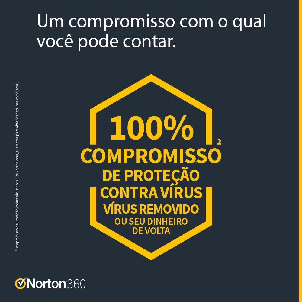 Antivírus Norton 360 Deluxe 5 Dev 12 Meses ESD 21405567 IS - Mega Market