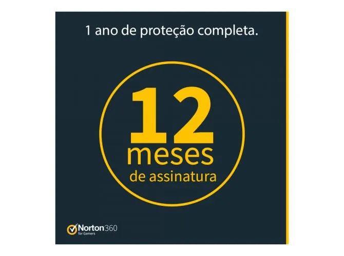 Antivírus Norton 360 Gamers - 3 dispositivos - 12 Meses ESD - 21415189 - Mega Market