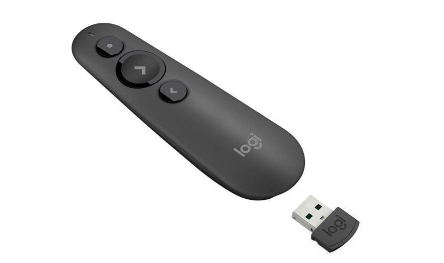 Apresentador Logitech R500s Preto Sem Fio - 910-006518 - Mega Market