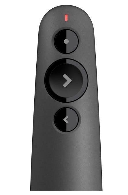 Apresentador Logitech R500s Preto Sem Fio - 910-006518 - Mega Market