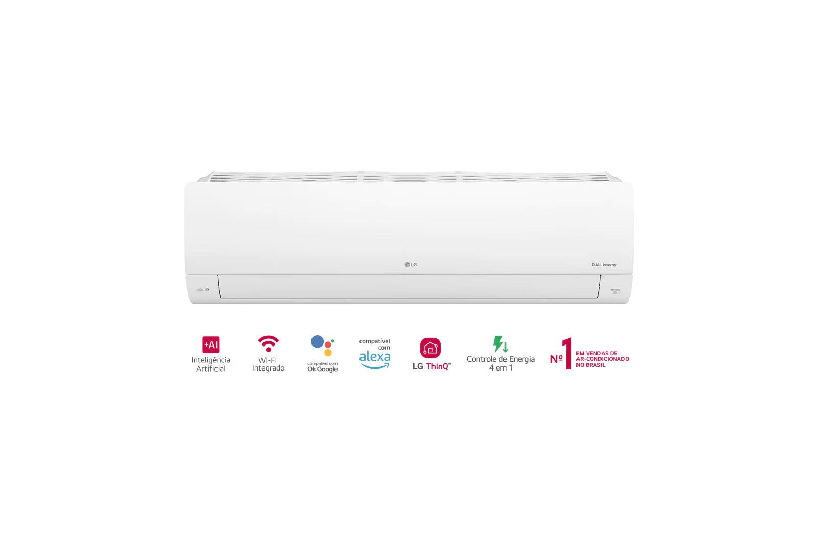 Ar-Condicionado LG Inverter Voice 12000 QF 220V S3NW12JA31A - Mega Market