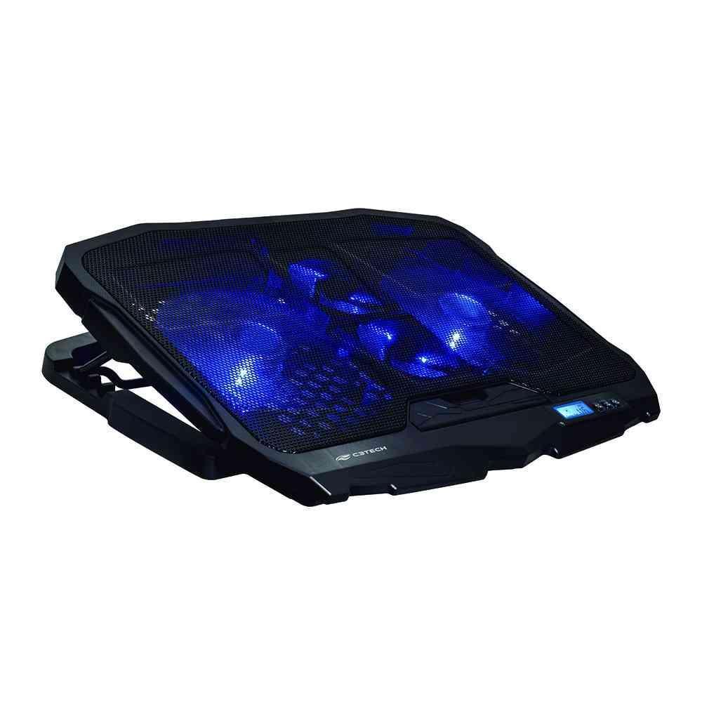 Base para Notebook C3 Tech Gamer Preto - NBC-100BK - Mega Market